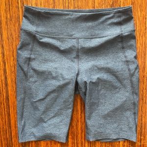 Outdoor voices navy bike shorts